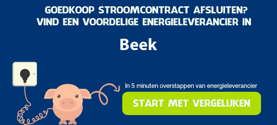 goedkoopste stroom in beek